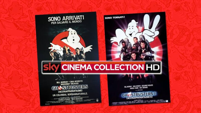 Ghostbusters I & II su Sky Cinema Collection HD