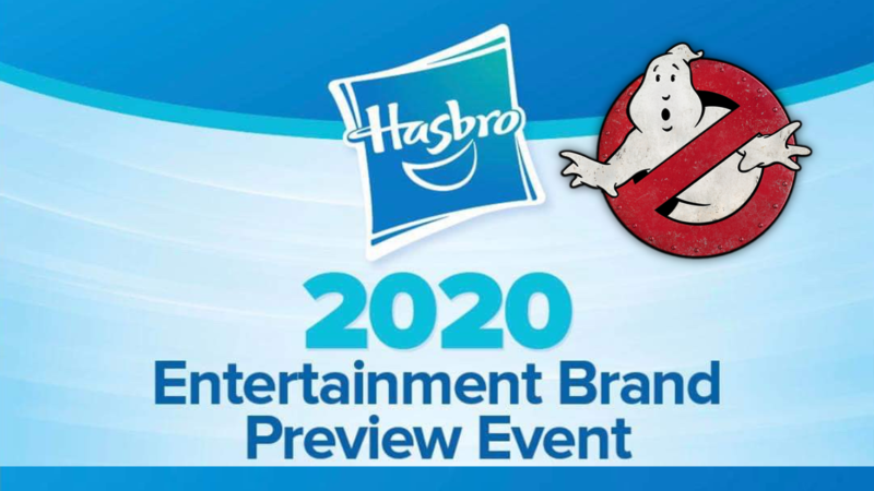 Presentazione dei prodotti Ghostbusters al “Hasbro Toy Fair” a New York a febbraio