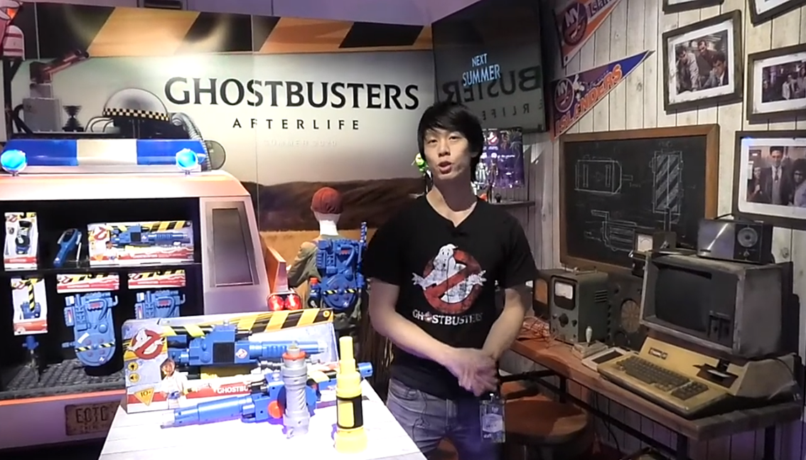 Video dello stand Hasbro al Toy Fair di New York dedicato a Ghostbusters