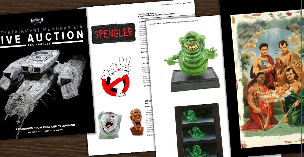 Prop Store: Live Auction – all’asta oggetti rari dei due film di Ghostbusters