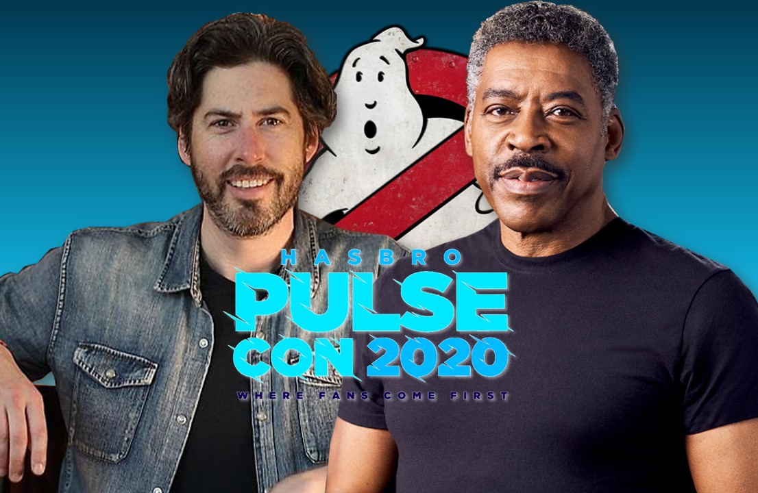 Jason Reitman insieme a Ernie Hudson al Hasbro Pluse Con 2020