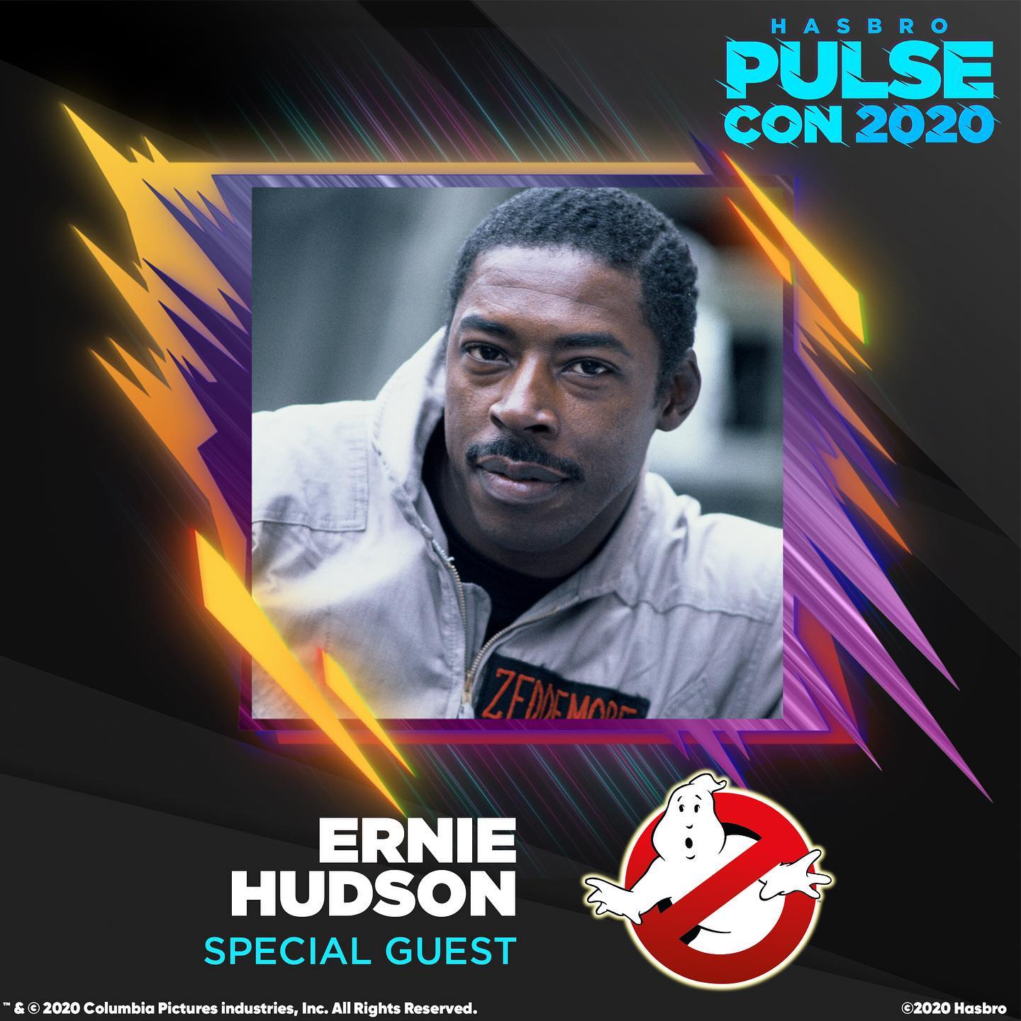 Ernie Hudson ospite speciale al Hasbro Pluse Con 2020