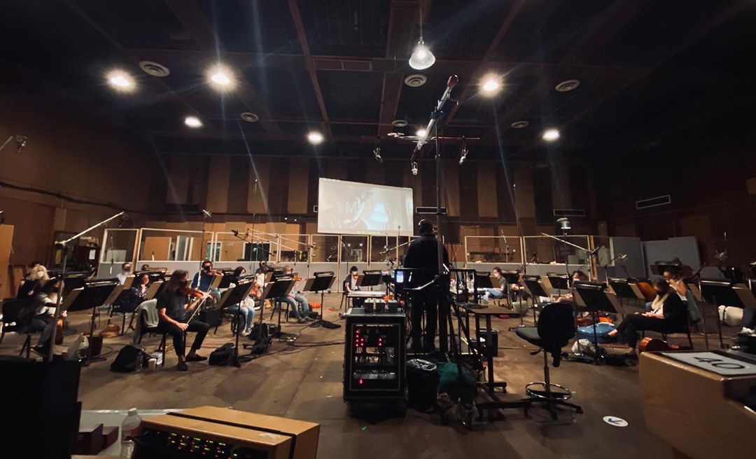 Ghostbusters Afterlife: Orchestra suona la musica per il film