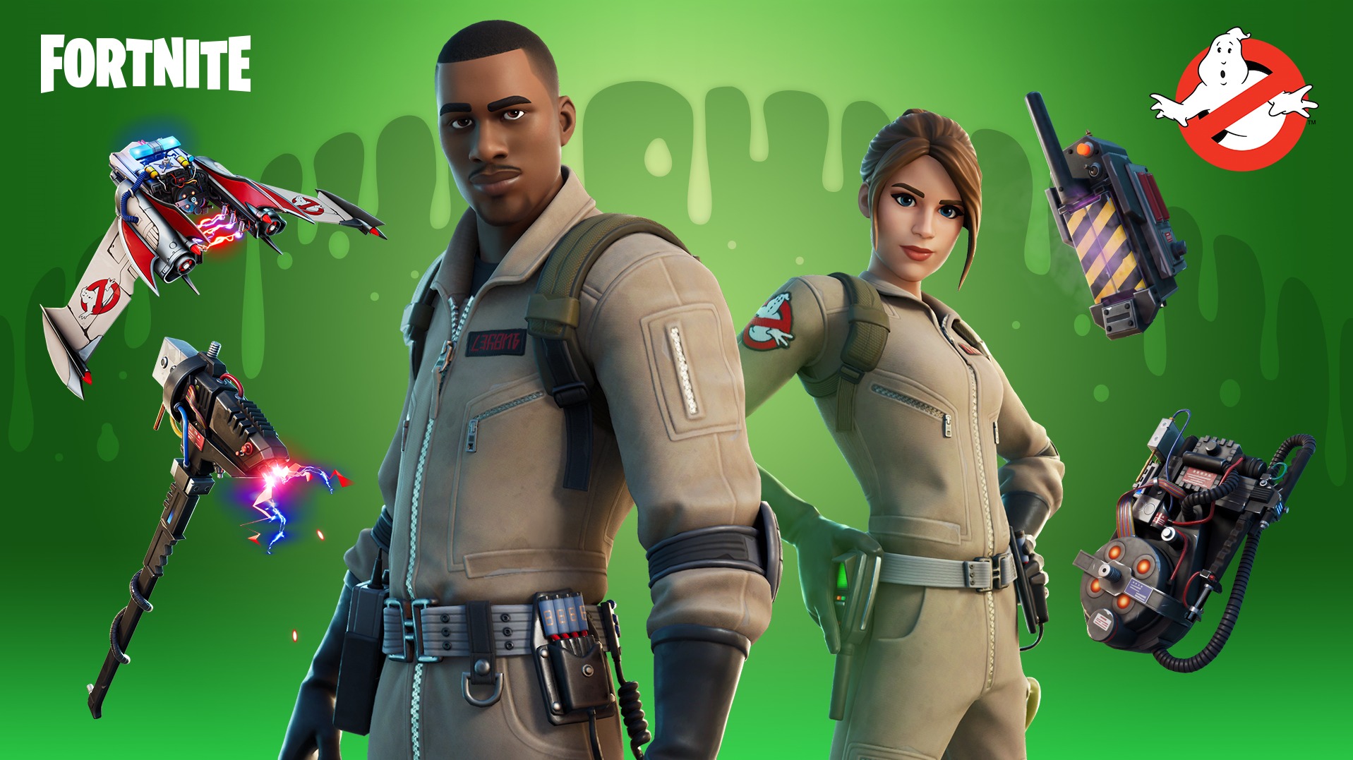 I Ghostbusters sul gioco Fortnite!