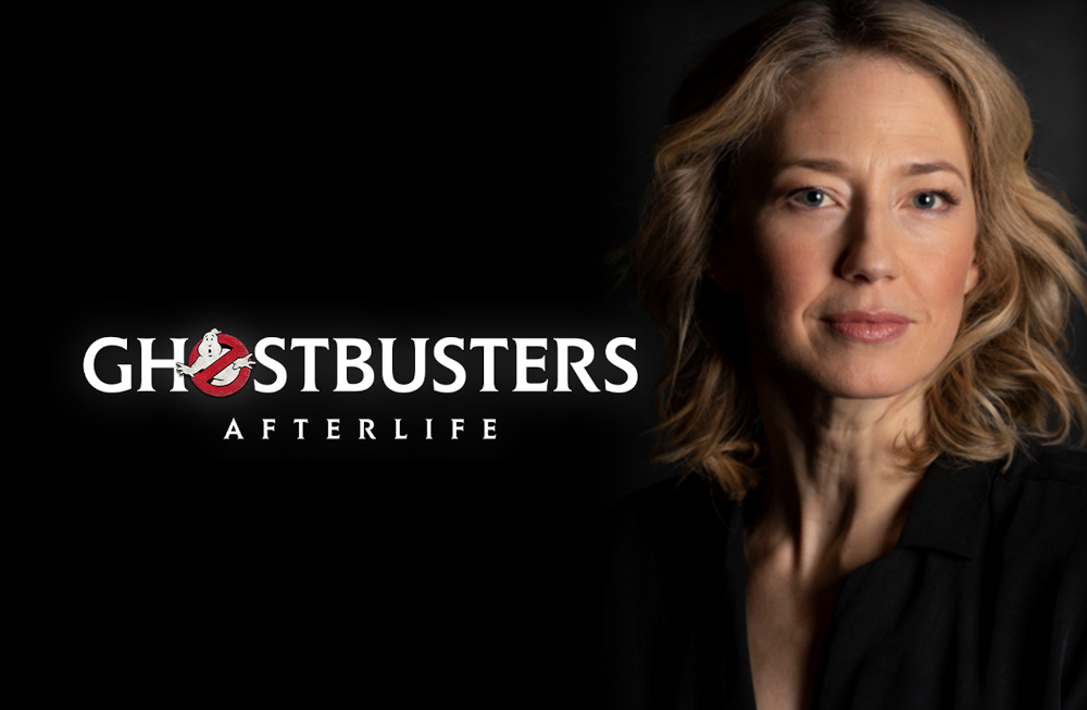 Carrie Coon su Bill Murray e Ray Parker Jr. in “Ghostbusters Legacy”