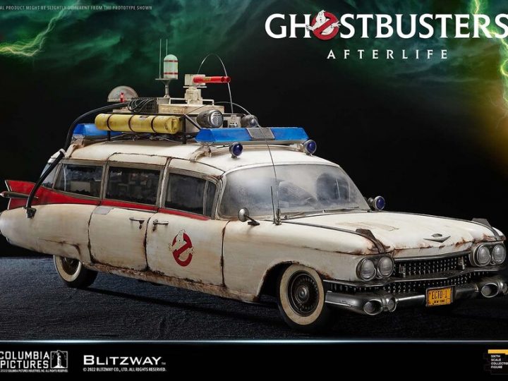 BLITZWAY: Ghostbusters: Afterlife Vehicle 1/6 ECTO-1 1959 Cadillac 116 cm