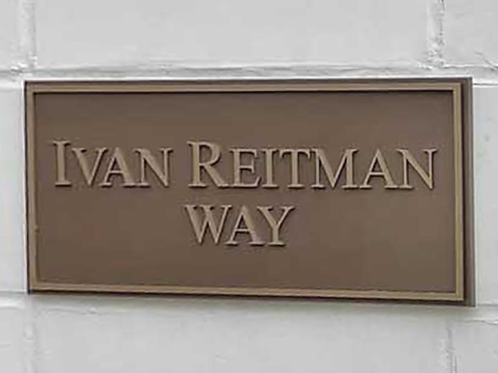 Strada dedicata a Ivan Reitman nella sede della Ghost Corps a Los Ageles!