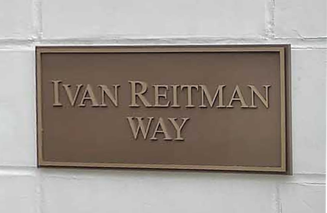 Strada dedicata a Ivan Reitman nella sede della Ghost Corps a Los Ageles!